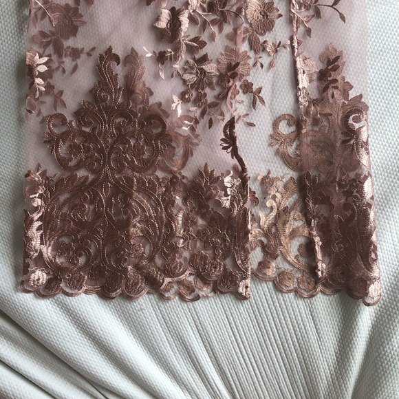 💥SOLD💥 Boho Floral Lace Two Piece Lucy in the Sky, Sz SM - Picture 7 of 8